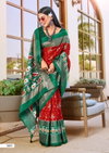 Ikkaya Patola Vol 3 By Saroj Cotton Silk Patola Printed Sarees Wholesale Shop In Surat
